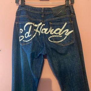Ed Hardy Spellout Jeans